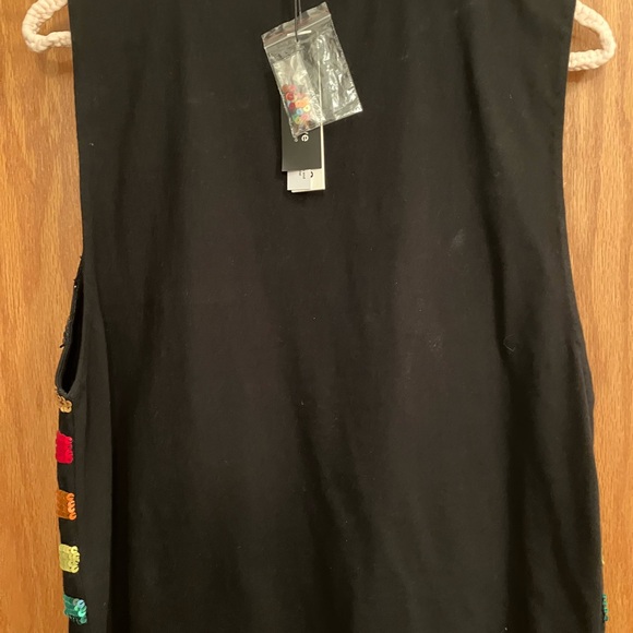 Alice & Olivia Sequined Tank Top - Picture 2 of 3